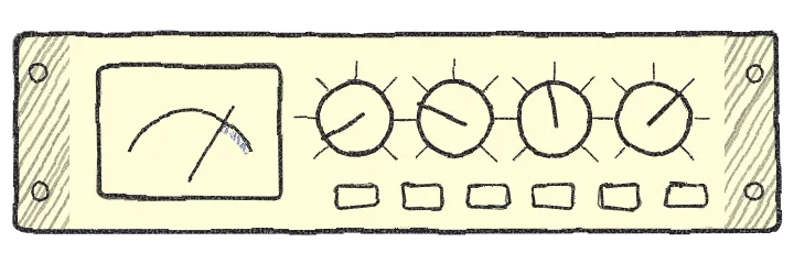 Sketch of a rack compressor